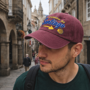 Gorra Santiago de Compostela – Estilo, aventura y tradición